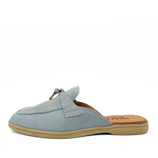 Lasso Suede Slip On Loafers