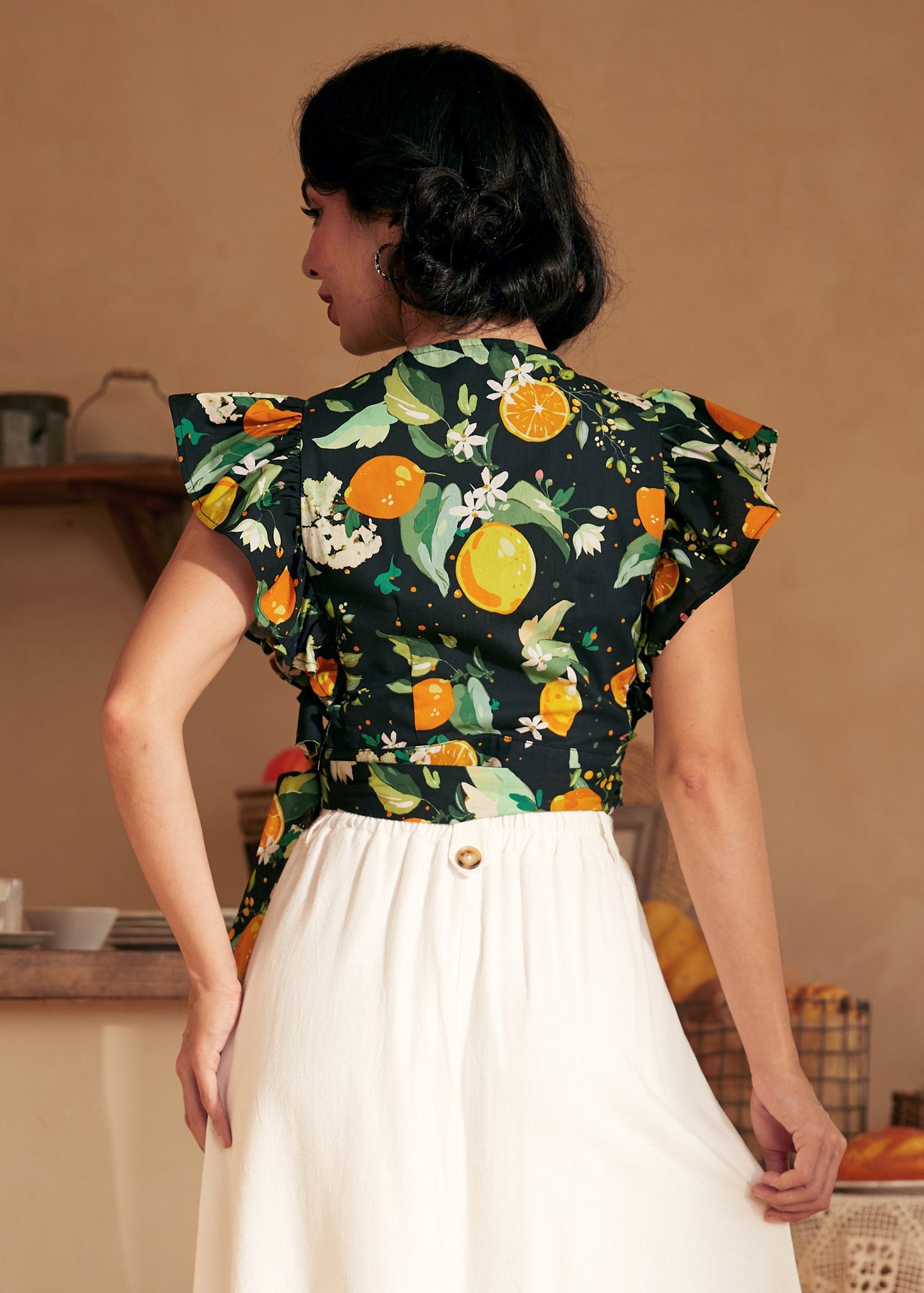 Wrapped in Ruffles Top