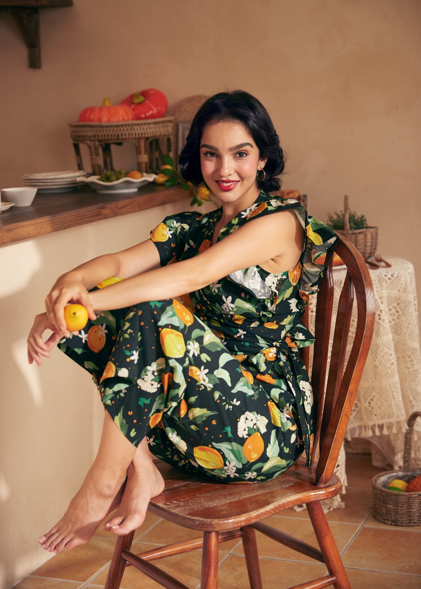 Wrapped in Ruffles Top