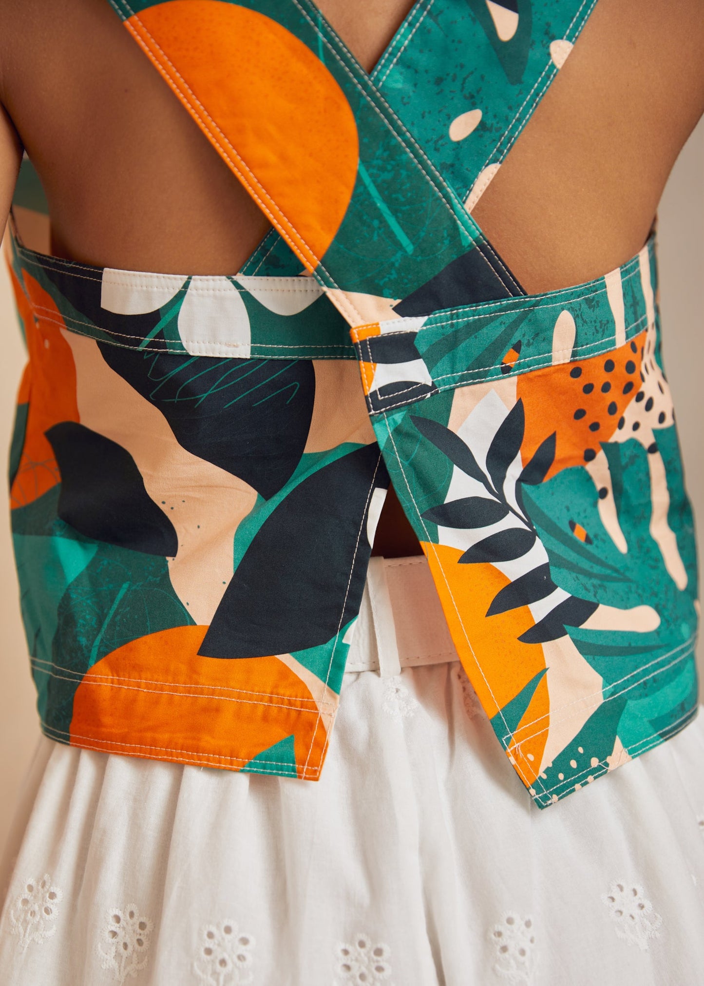 The Breezy Backdrop Top