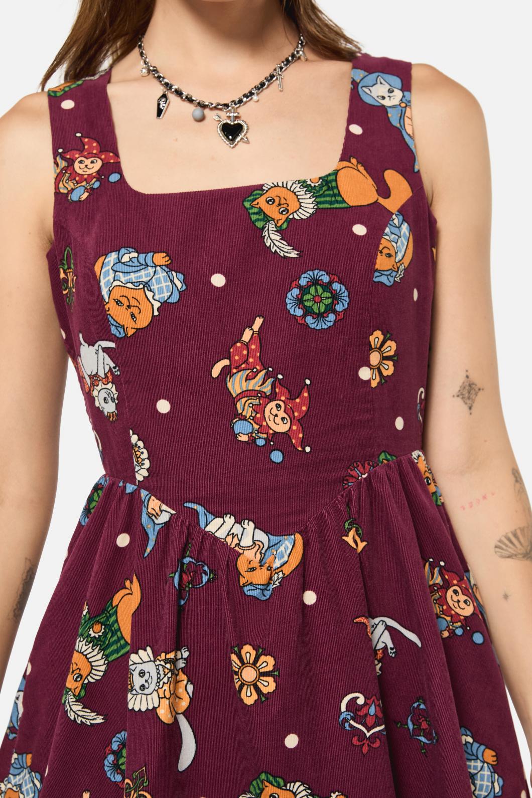 Left Right Cord Dress