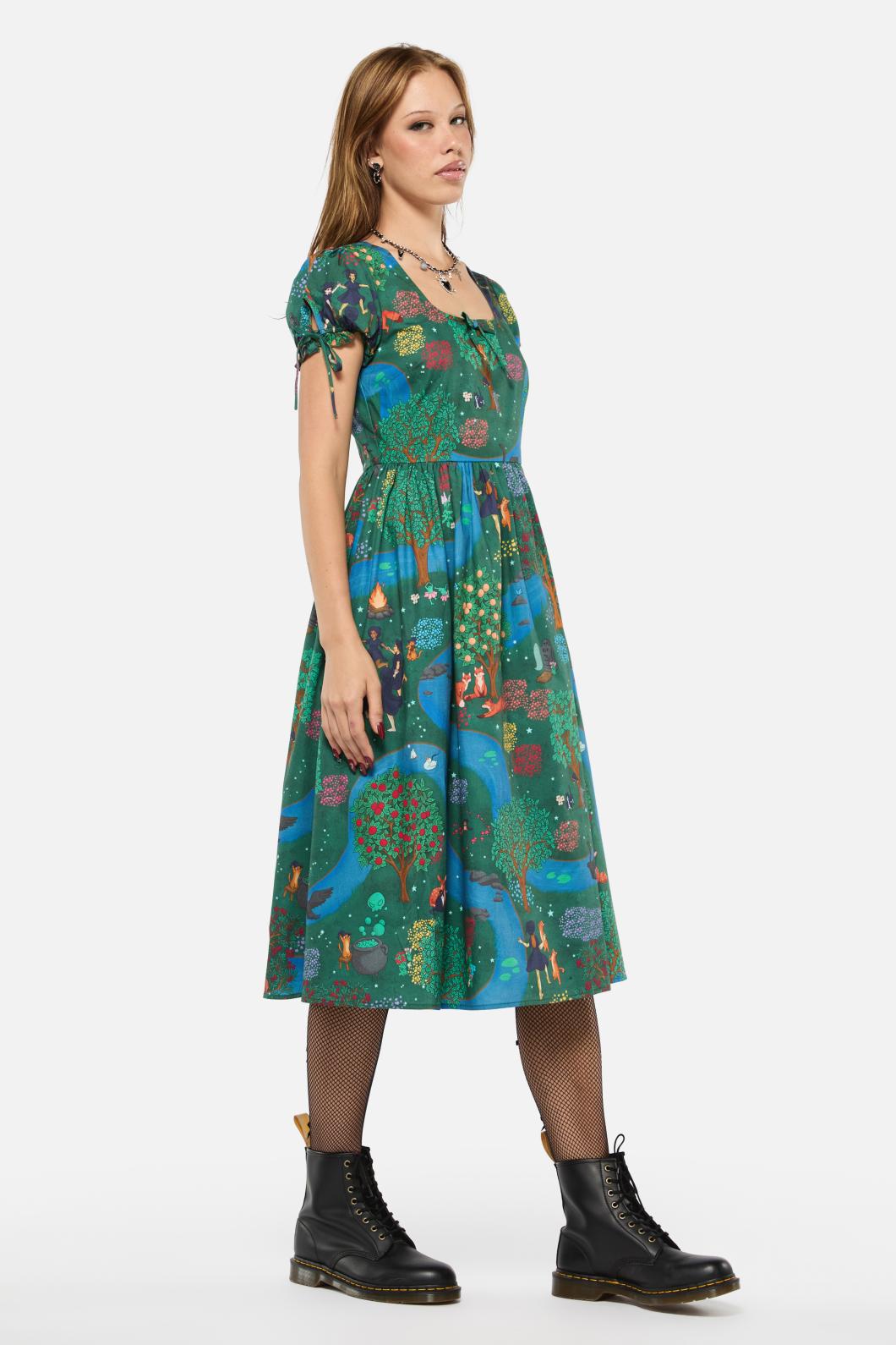 Tapestry Of Life Midi Dress