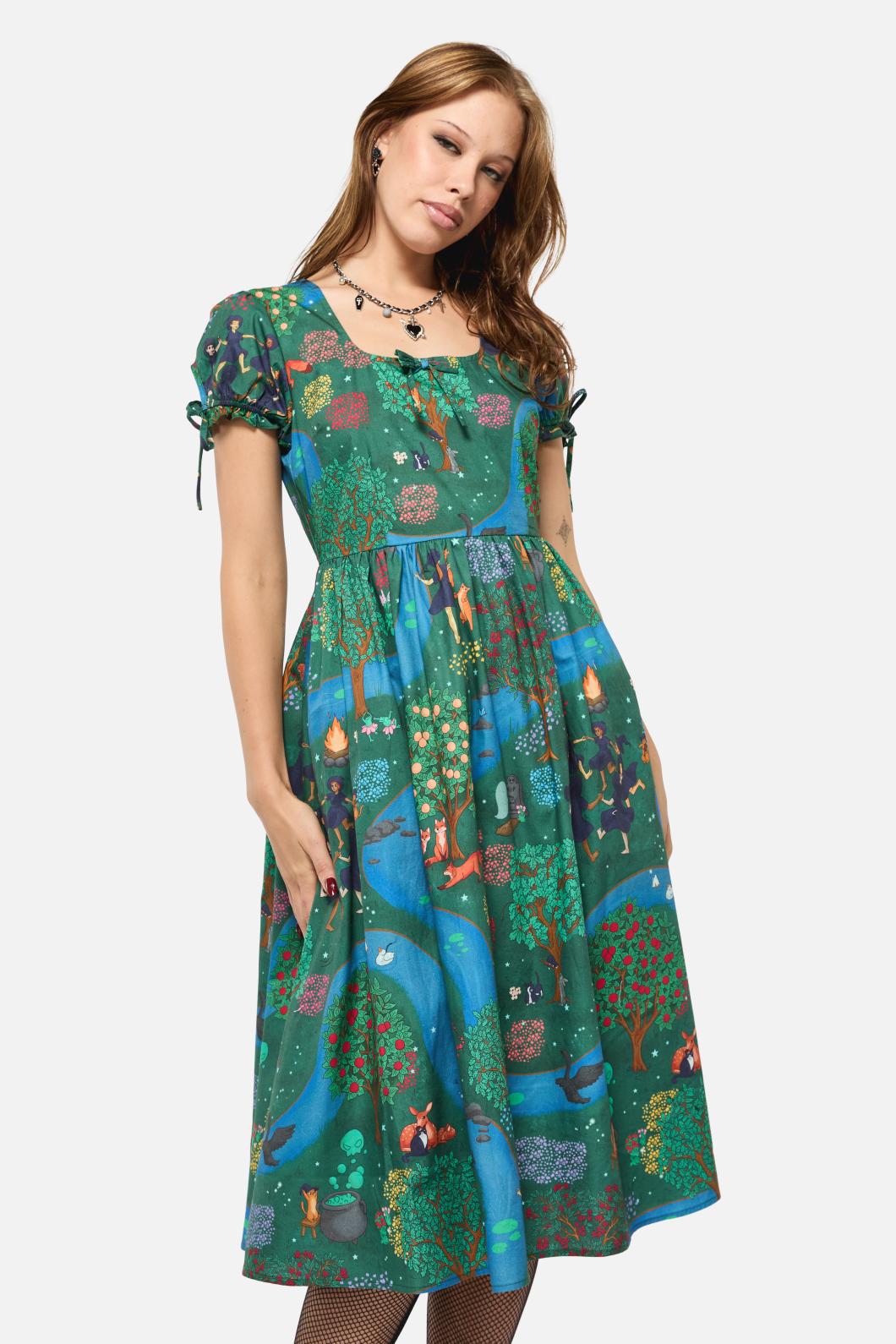 Tapestry Of Life Midi Dress