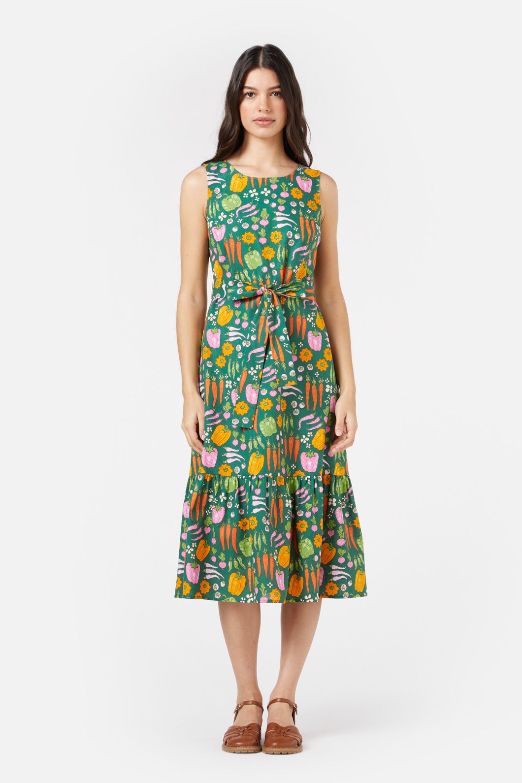 Veggie Patch Midi Dress