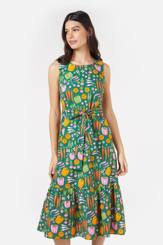 Veggie Patch Midi Dress