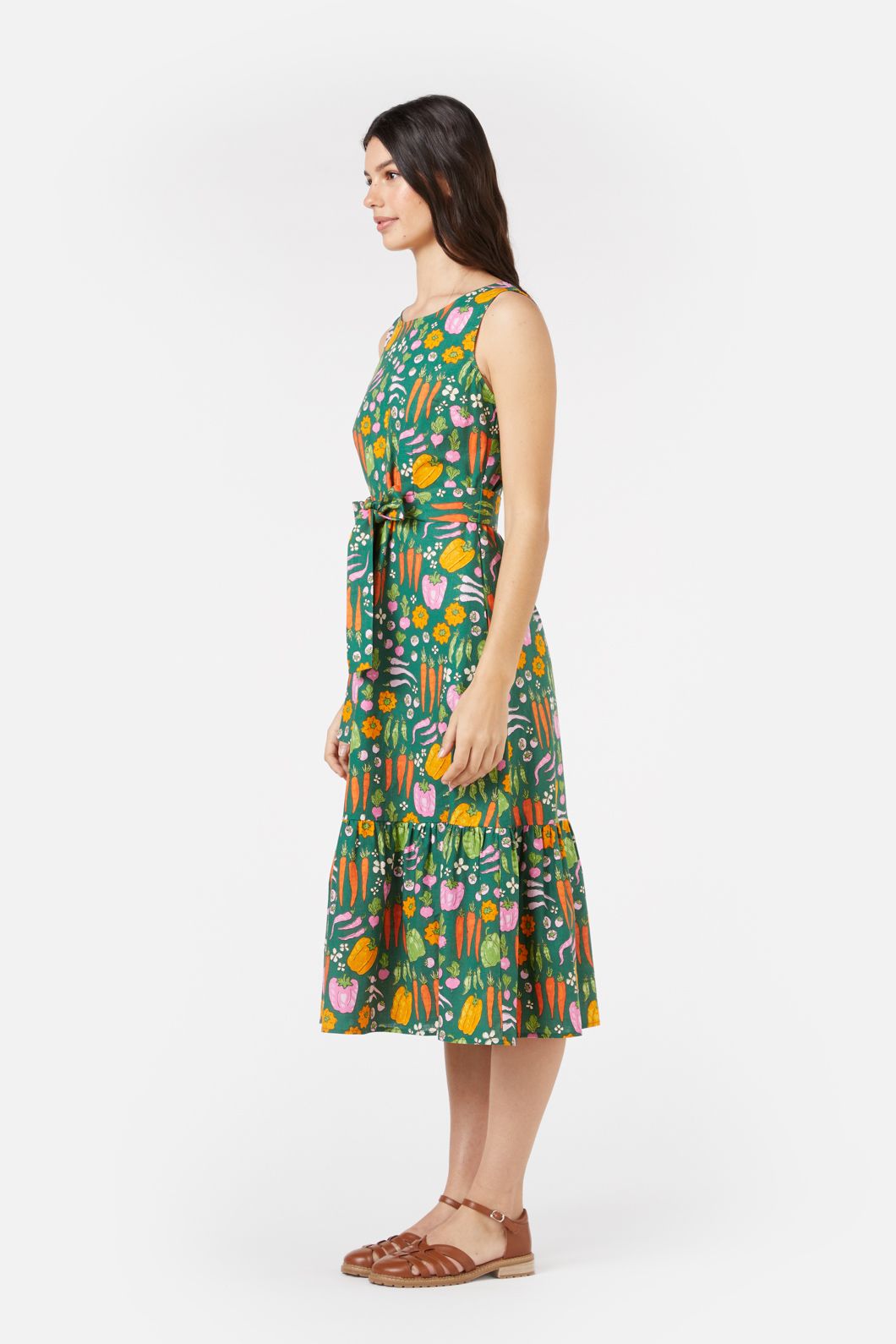 Veggie Patch Midi Dress