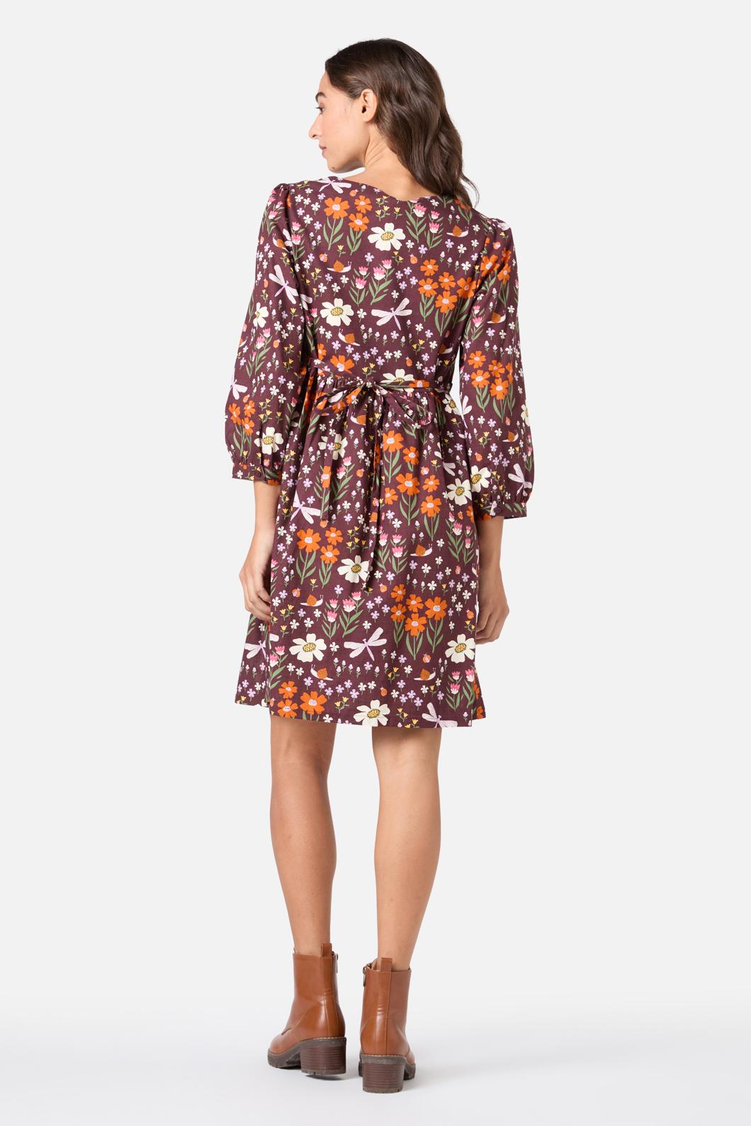 Garden Life Button Front Dress