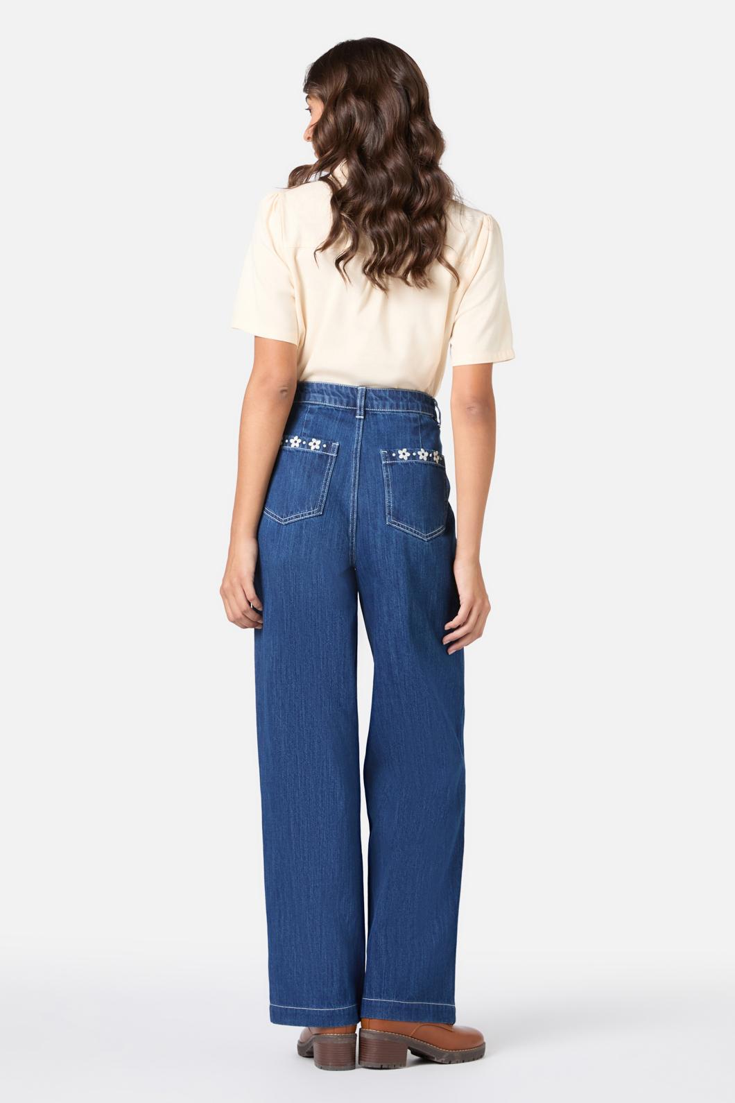 Meg Daisy Embroidered Jean
