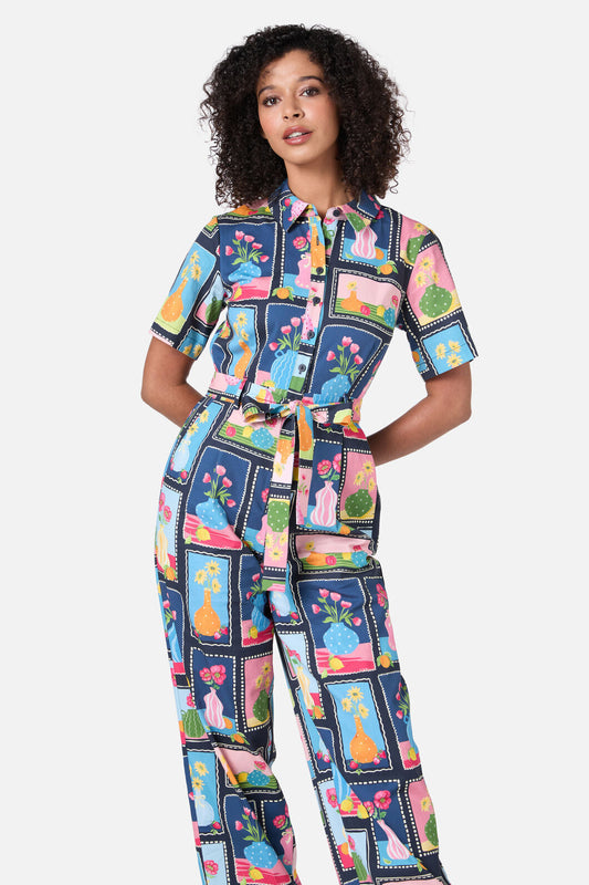 Flower Vases Jumpsuit