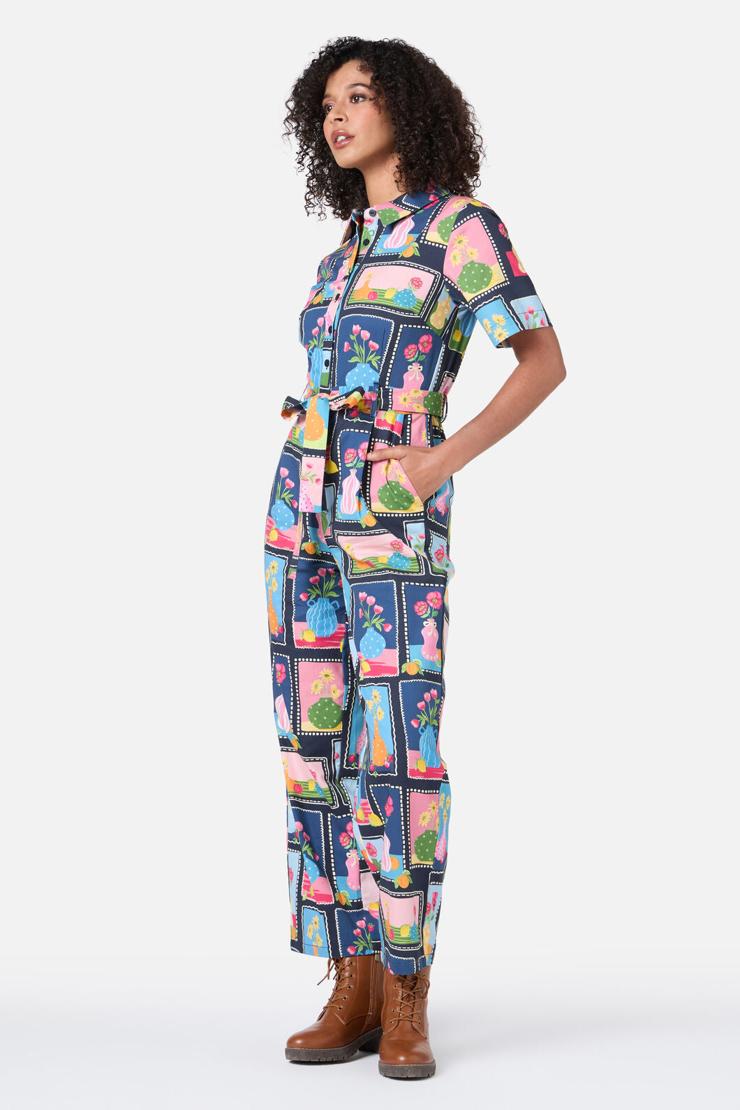 Flower Vases Jumpsuit