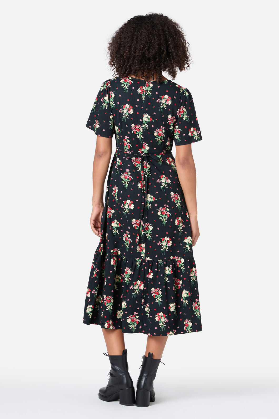 Lucia Floral Bow Dress