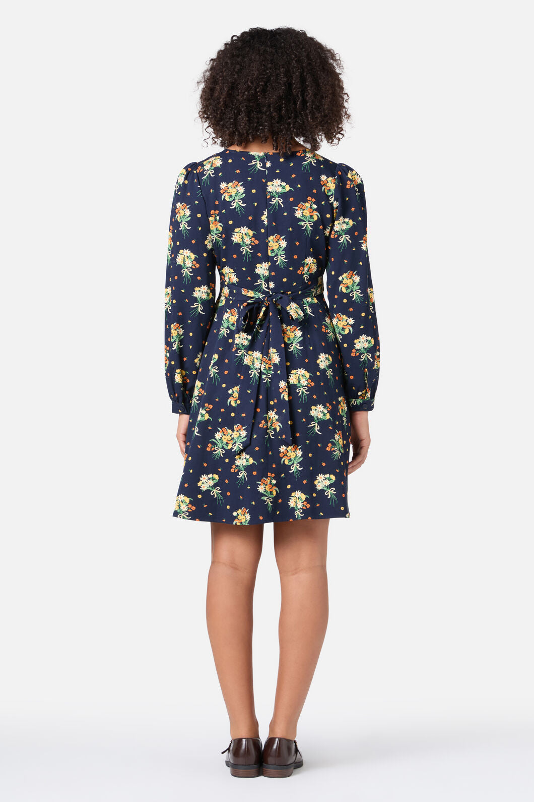 Lucia Floral Sleeved Dress